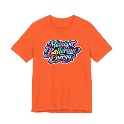Midnight ballerina energy T-shirt