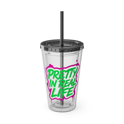 Pretty in real life Clear Insulated Cup