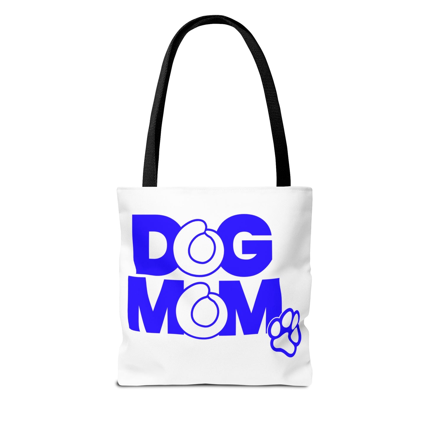Dog mom blue Tote Bag
