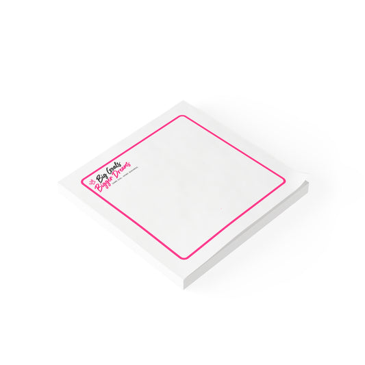Big Goals Post-it Note Pads