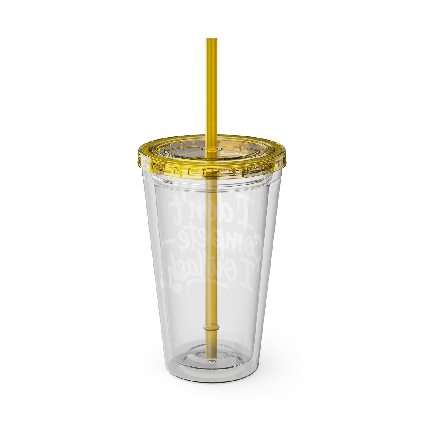 I don't compete I outlash Clear Insulated Cup