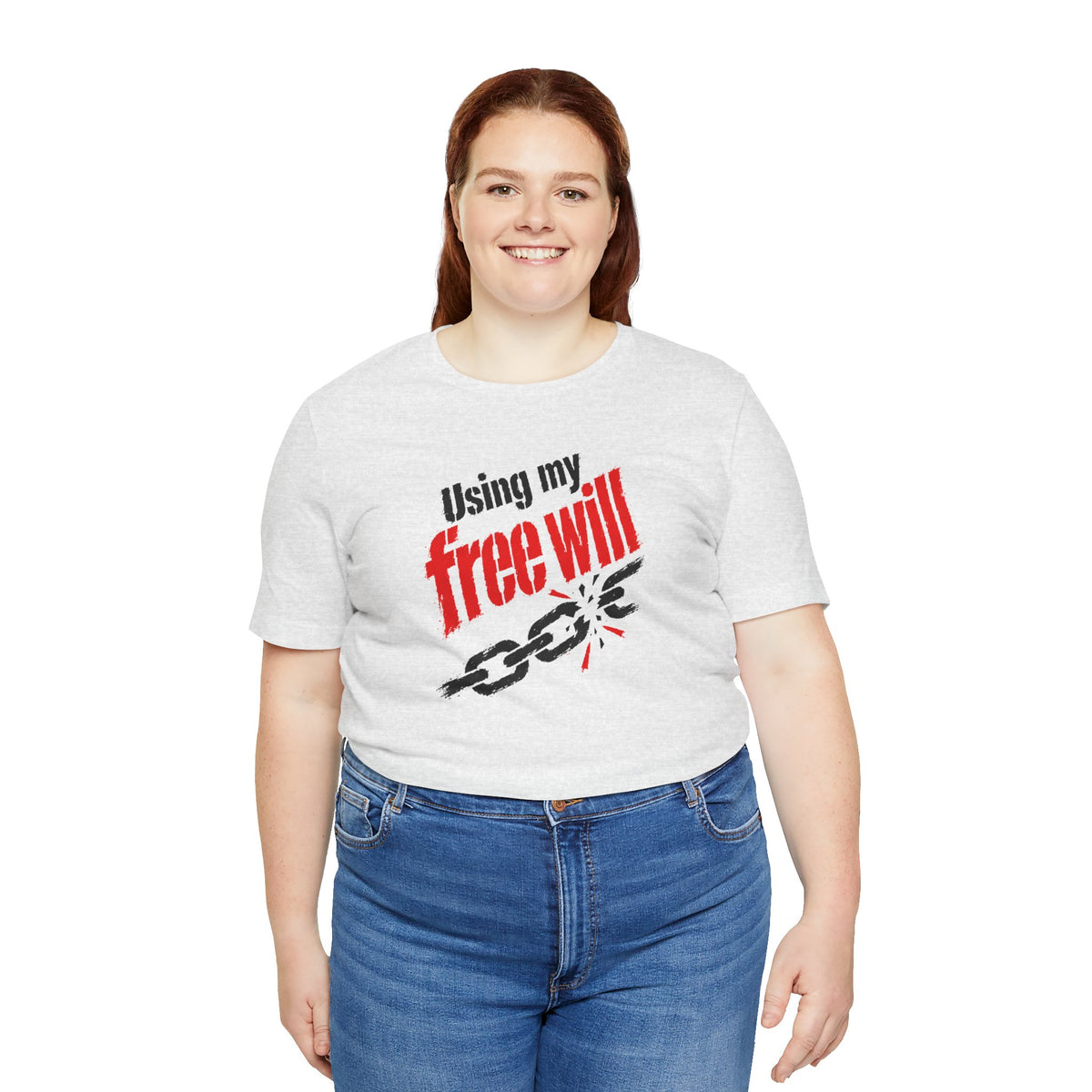 Using my free will T-shirt