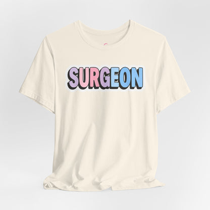 SURGEON faux sticker T-shirt
