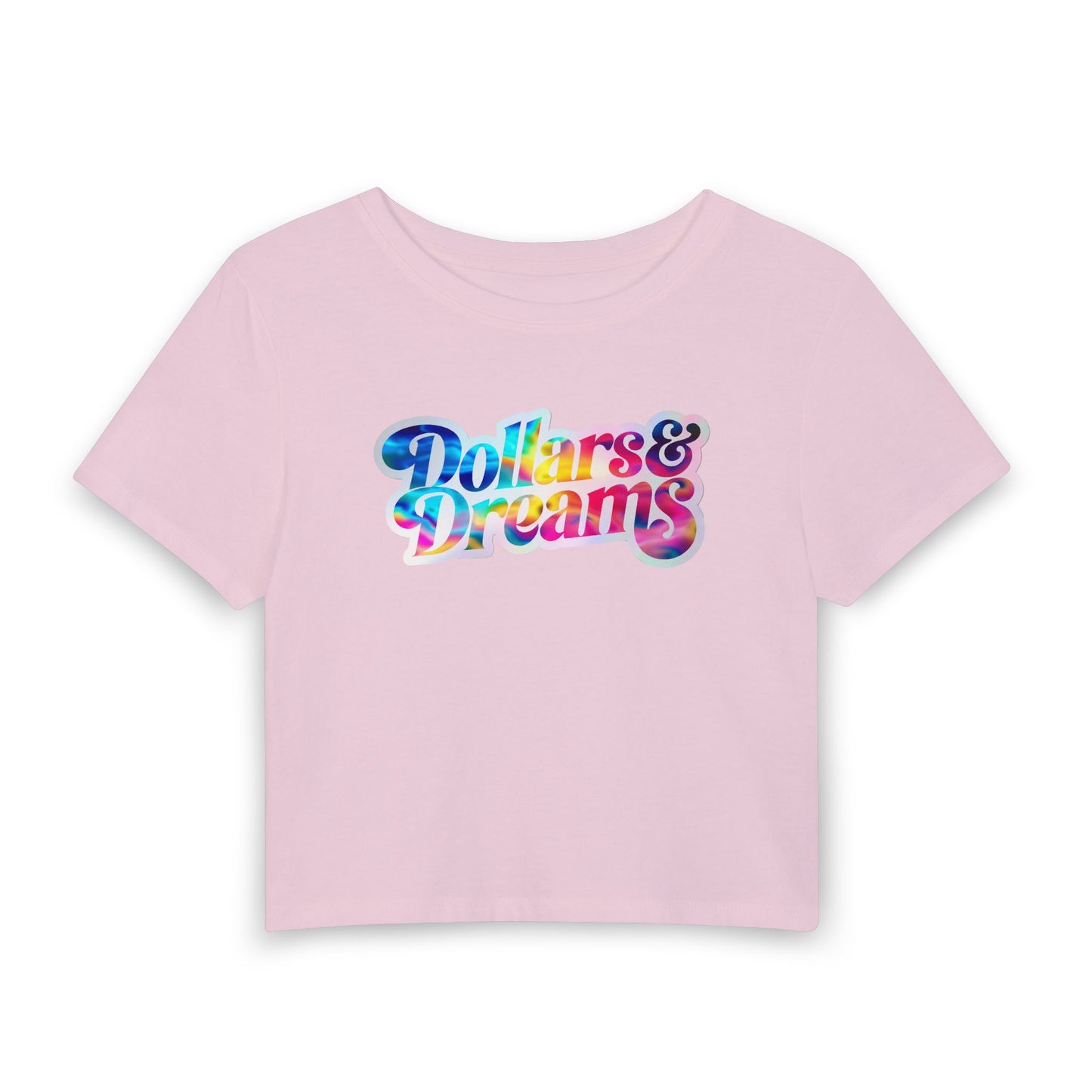 Dollars & Dreams Crop Tee