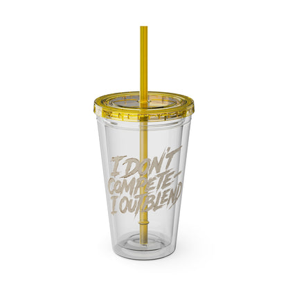 I don't compete I out blend Insulated Cup