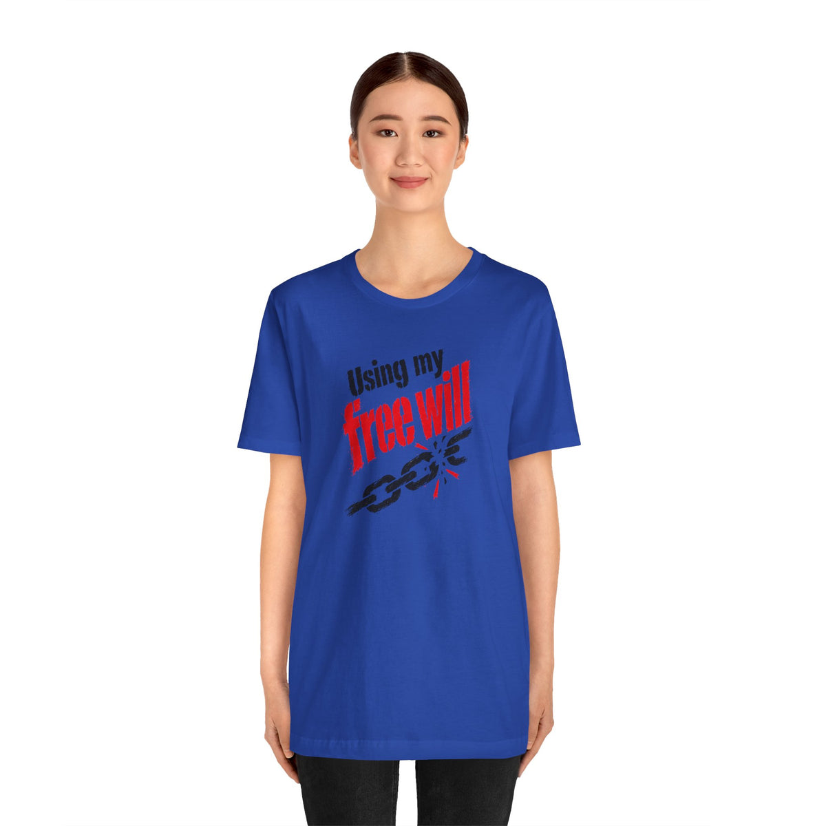 Using my free will T-shirt
