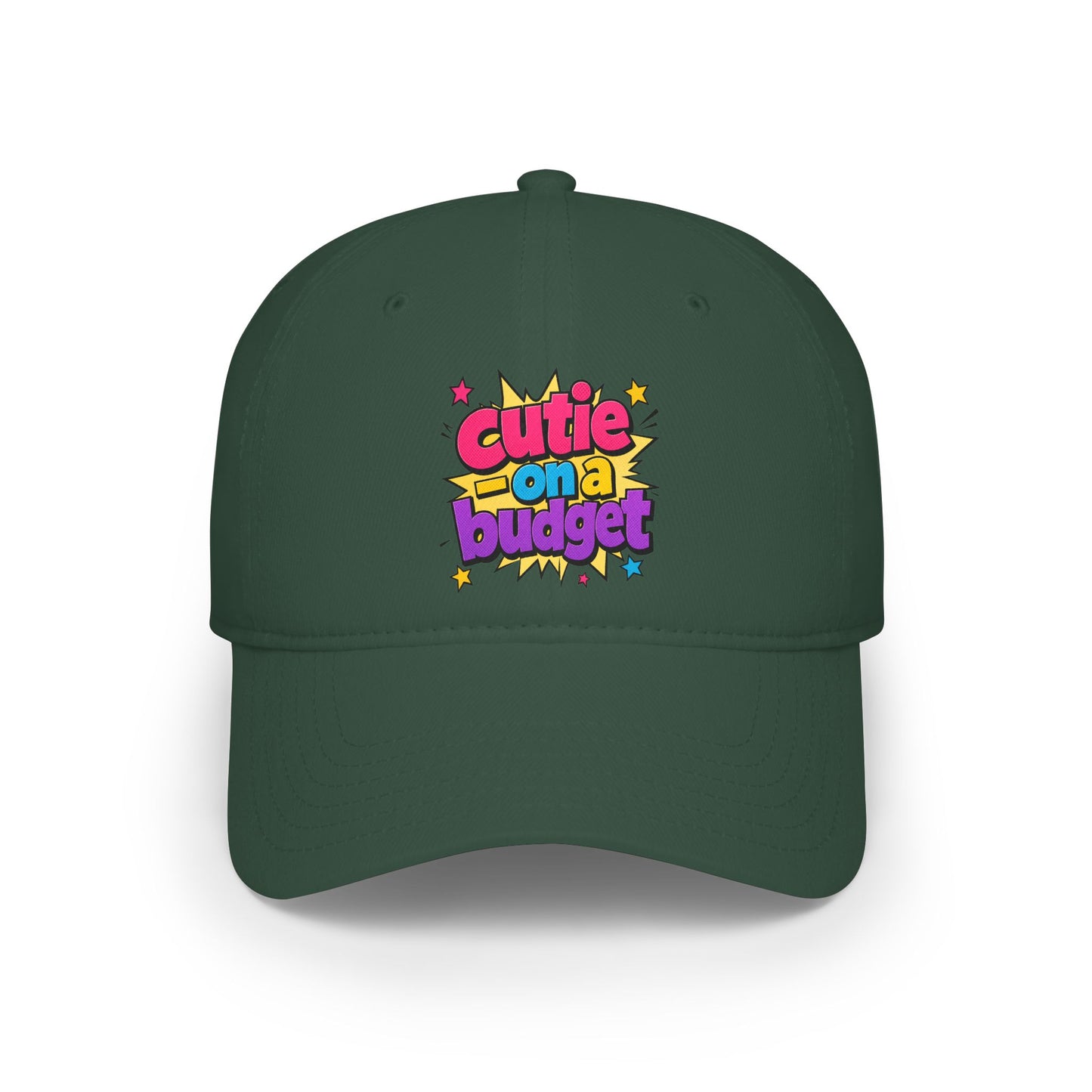 Cutie on a budget Baseball Cap