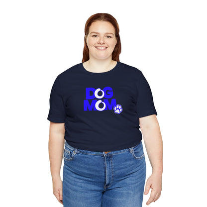 Dog mom blue T-shirt