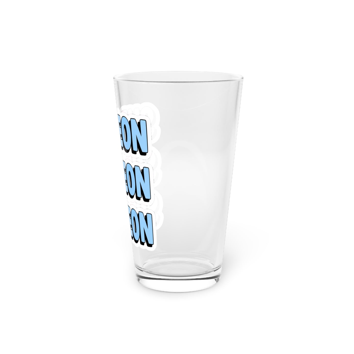SURGEON faux sticker Beer Glass