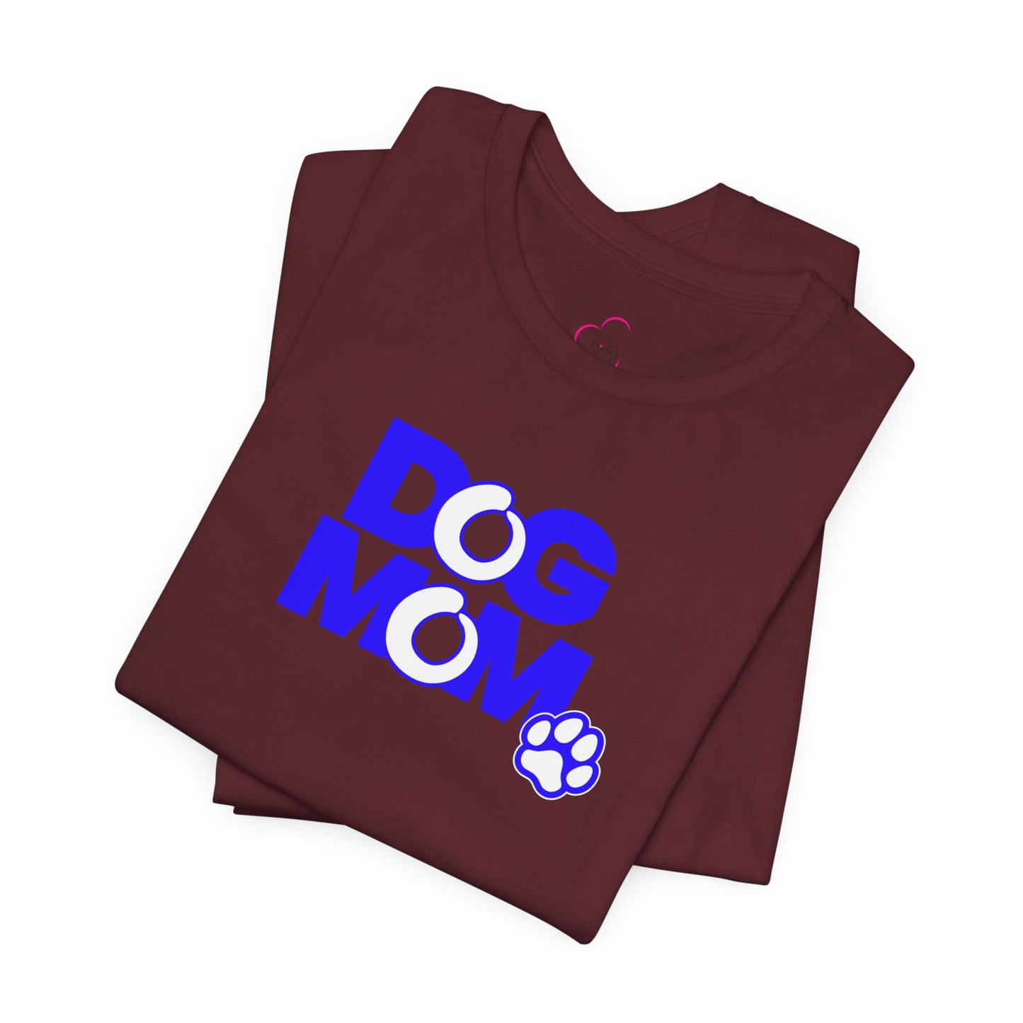 Dog mom blue T-shirt