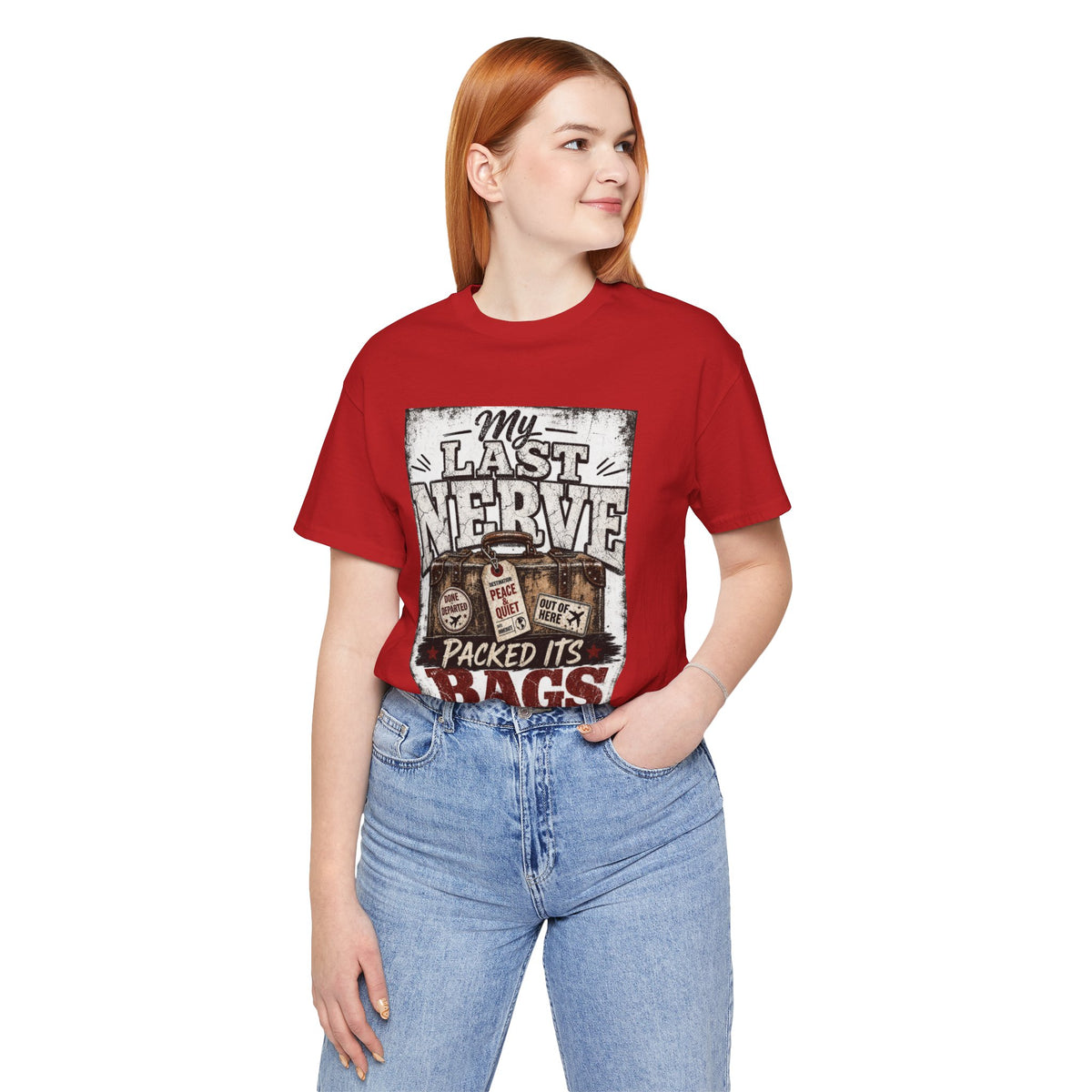 My last nerve packed it's bags T-shirt
