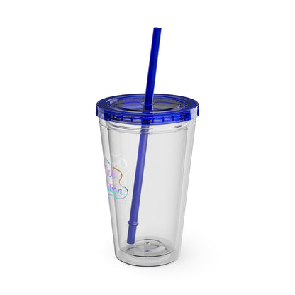 Out of office teacher edition Clear Insulated Cup