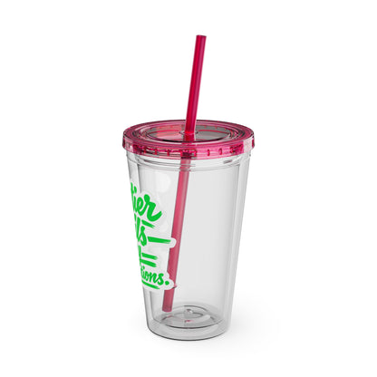 Top-tier nails only no exceptions Clear Insulated Cup
