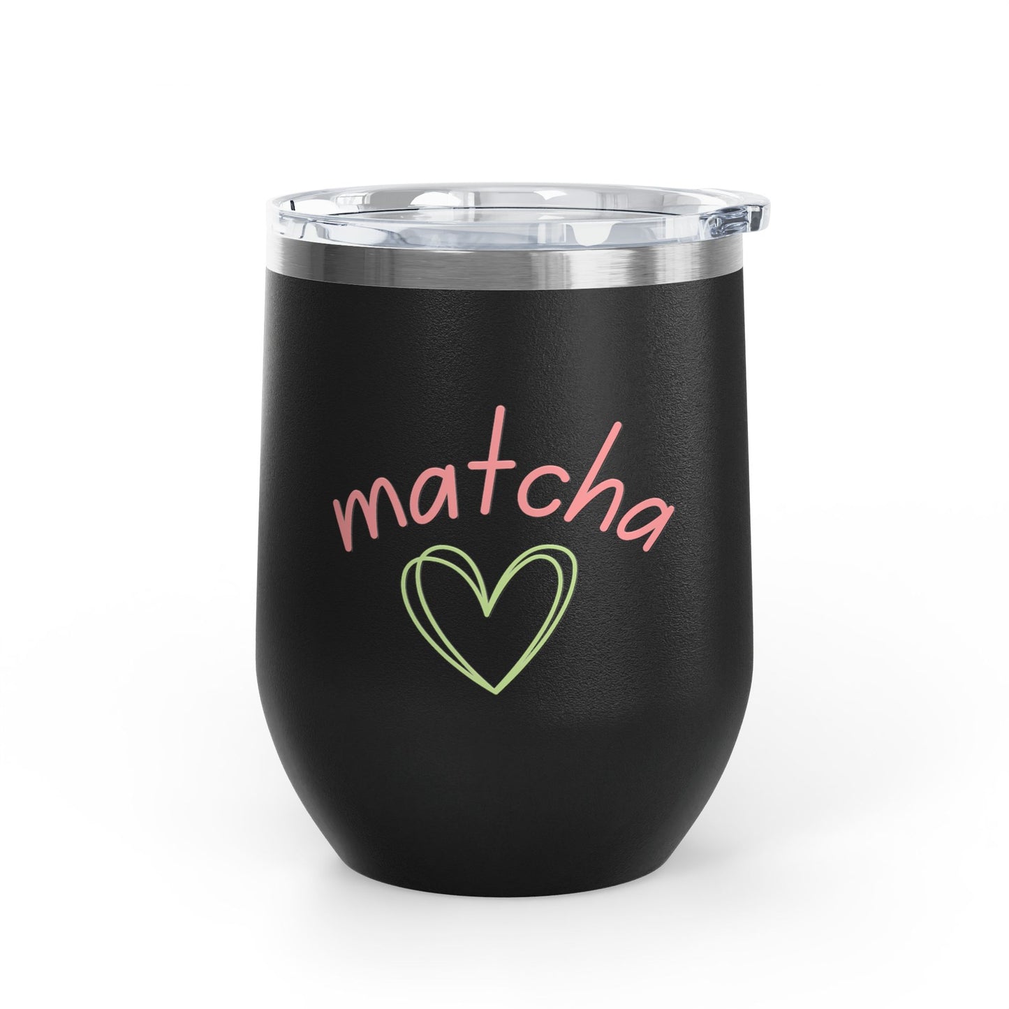 Matcha Heart Wine Tumbler