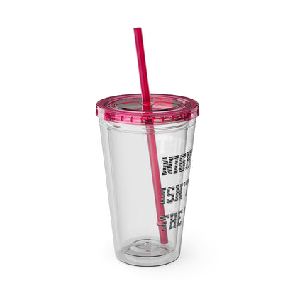 Night shift isn't for the weak Clear Insulated Cup