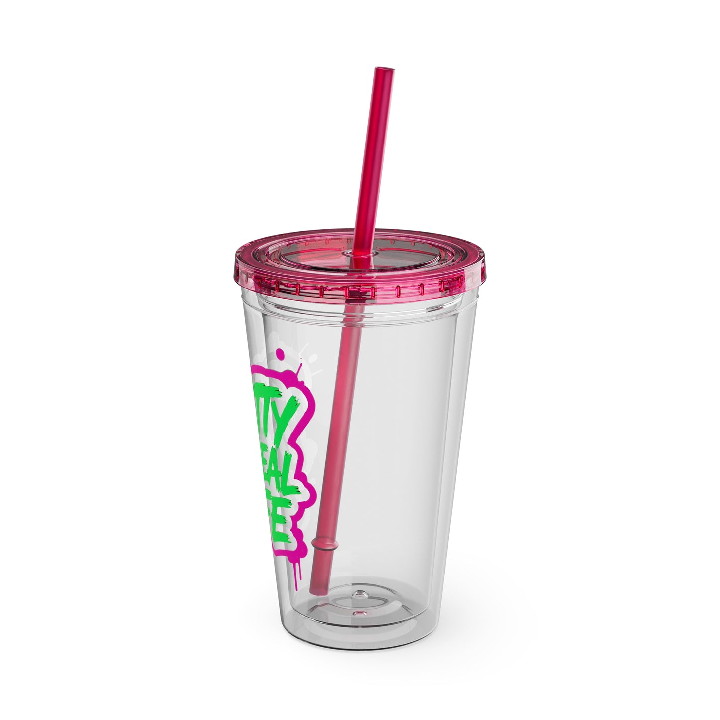 Pretty in real life Clear Insulated Cup