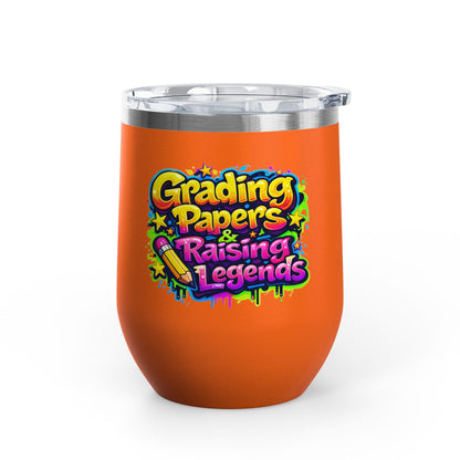 Grading papers & raising legends Tumbler