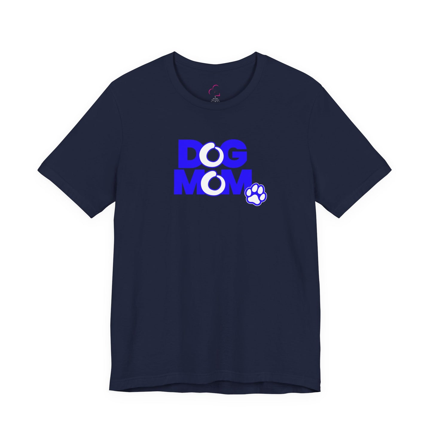 Dog mom blue T-shirt