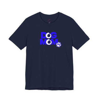 Dog mom blue T-shirt