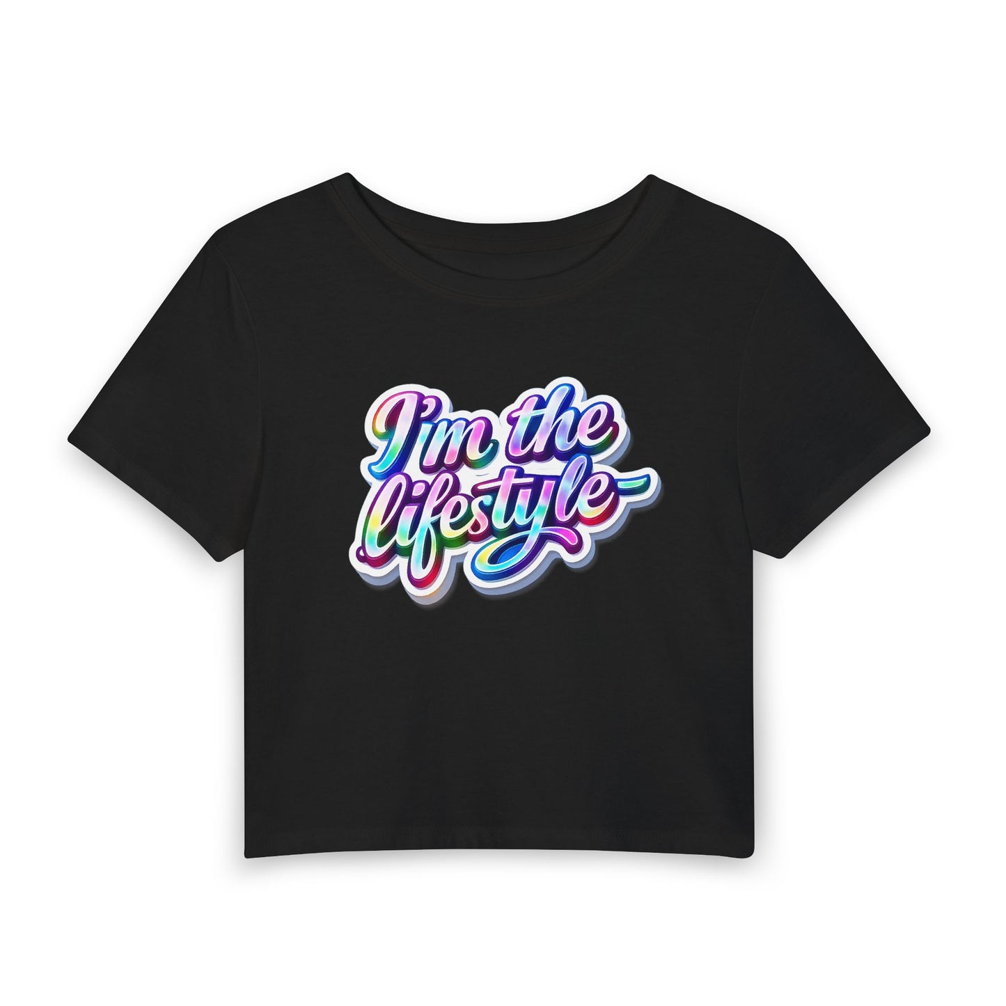 I'm the lifestyle Crop Tee