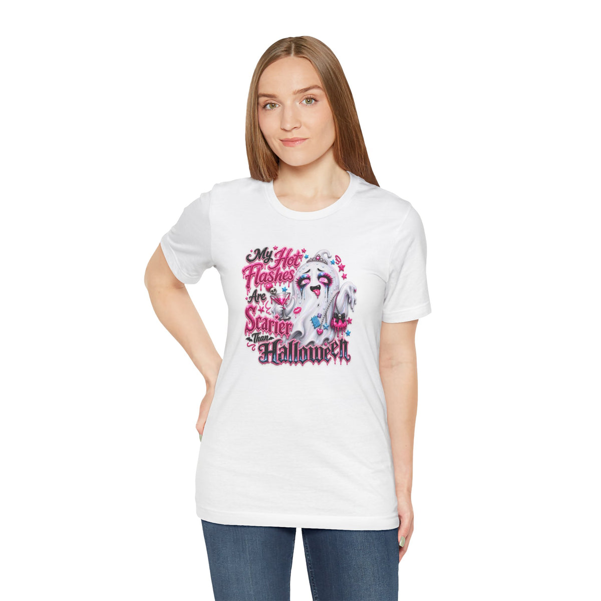 My hot flashes are scarier than Halloween T-shirt