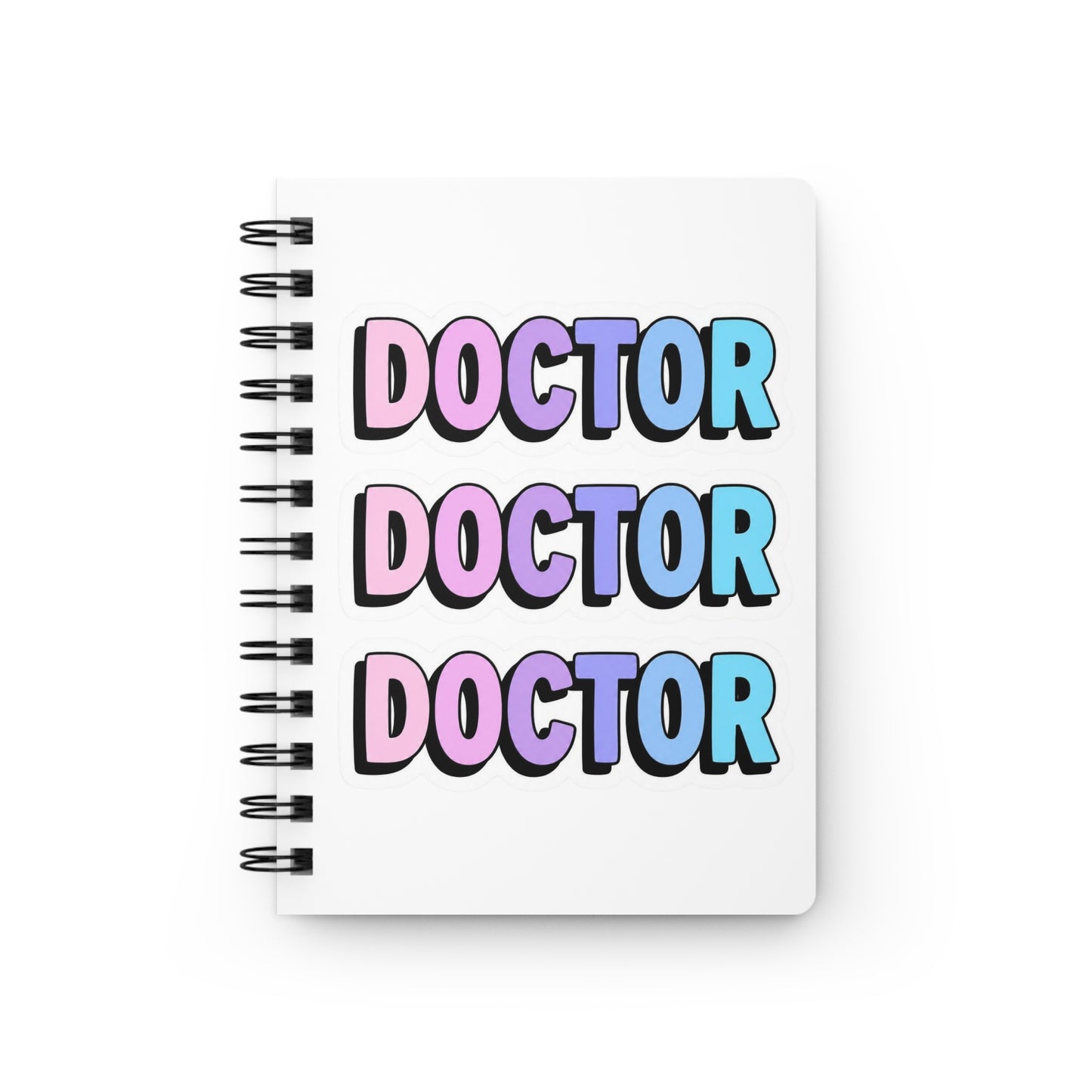 DOCTOR faux sticker Journal