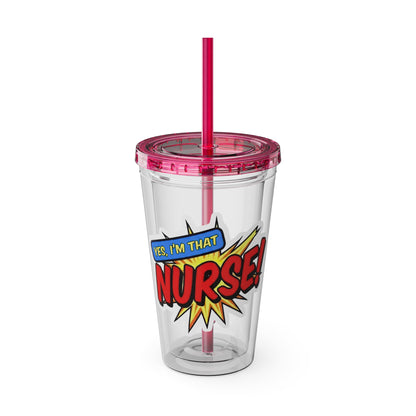 Yes, I'm that NURSE Clear Insulated Cup