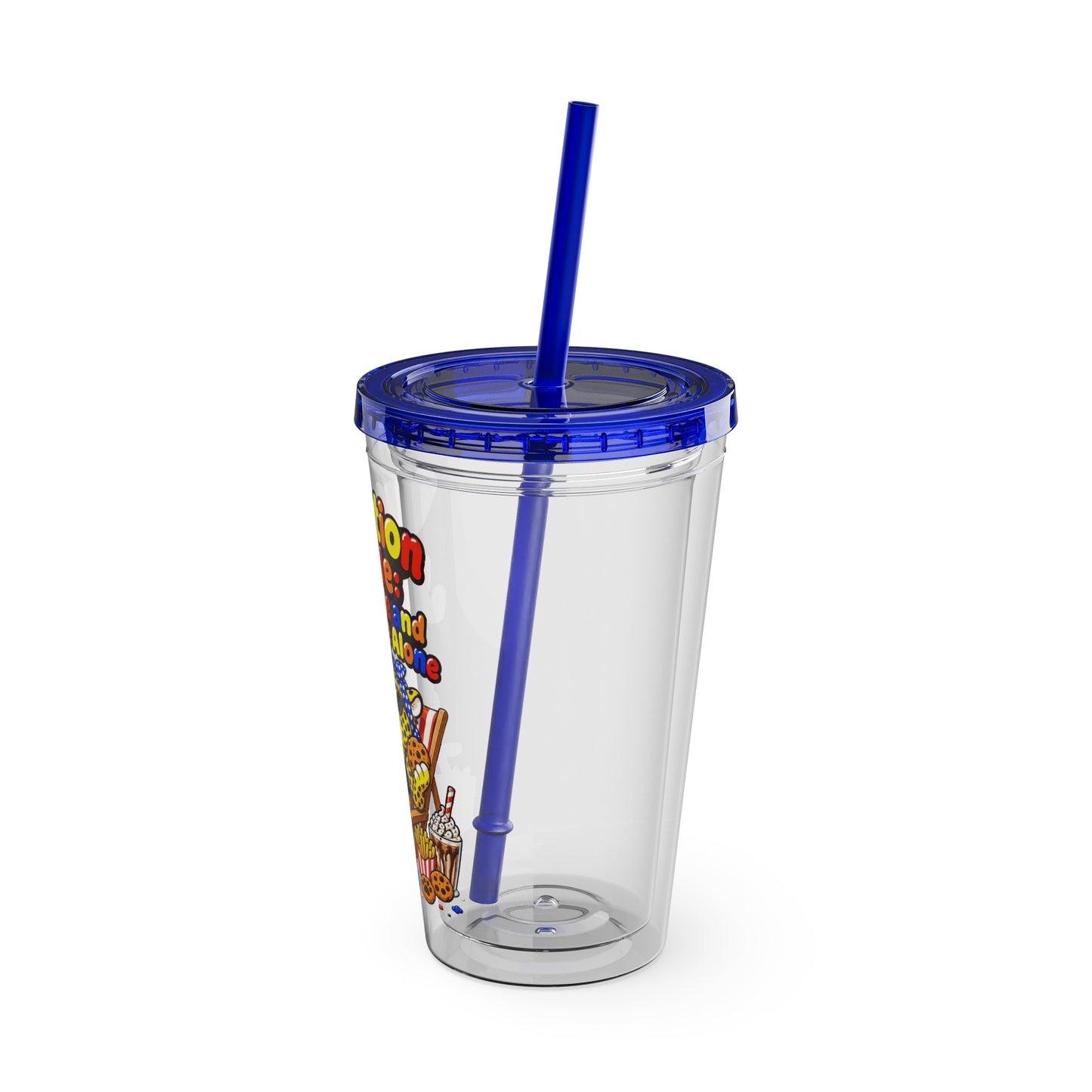 Vacation mode feed me and leave me alone Clear Insulated Cup