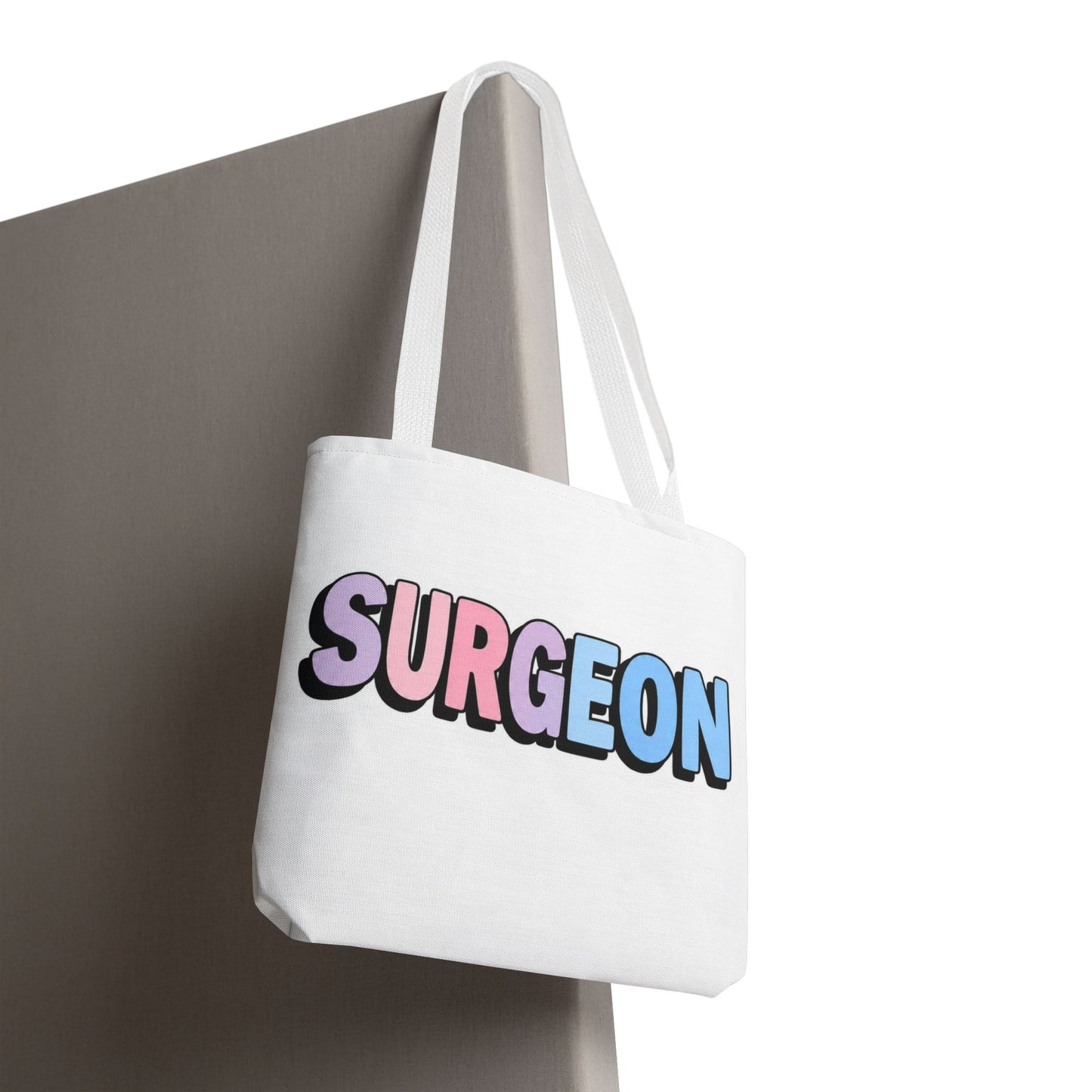 SURGEON faux sticker Tote Bag