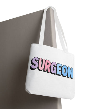 SURGEON faux sticker Tote Bag