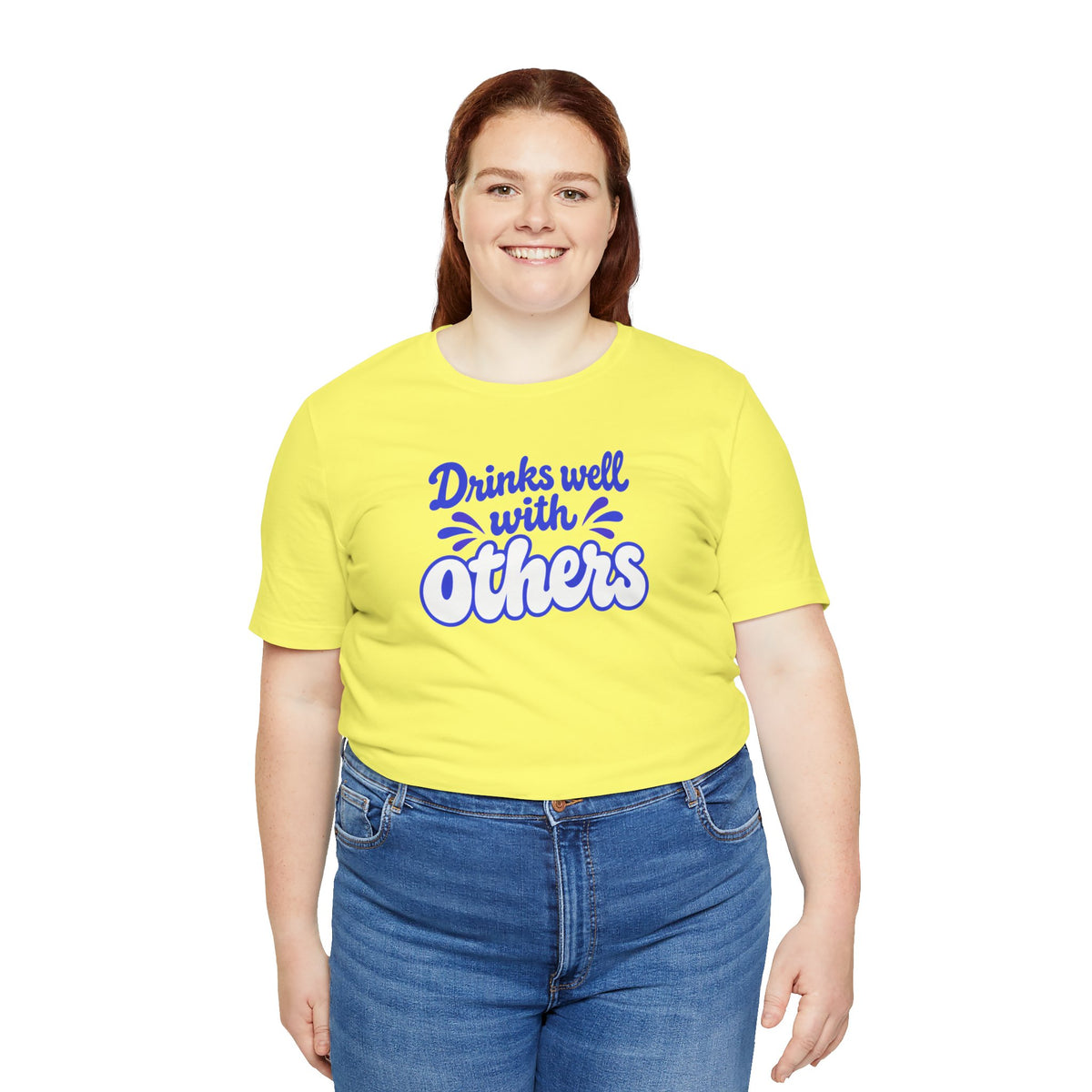 Drinks well with others T-shirt