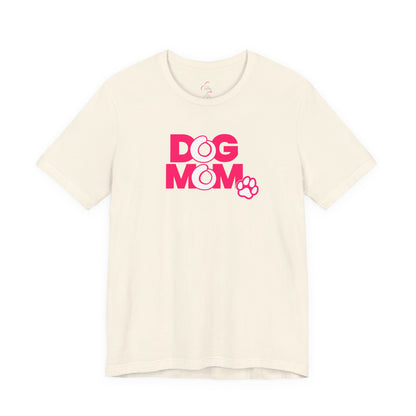 Dog mom pink T-shirt