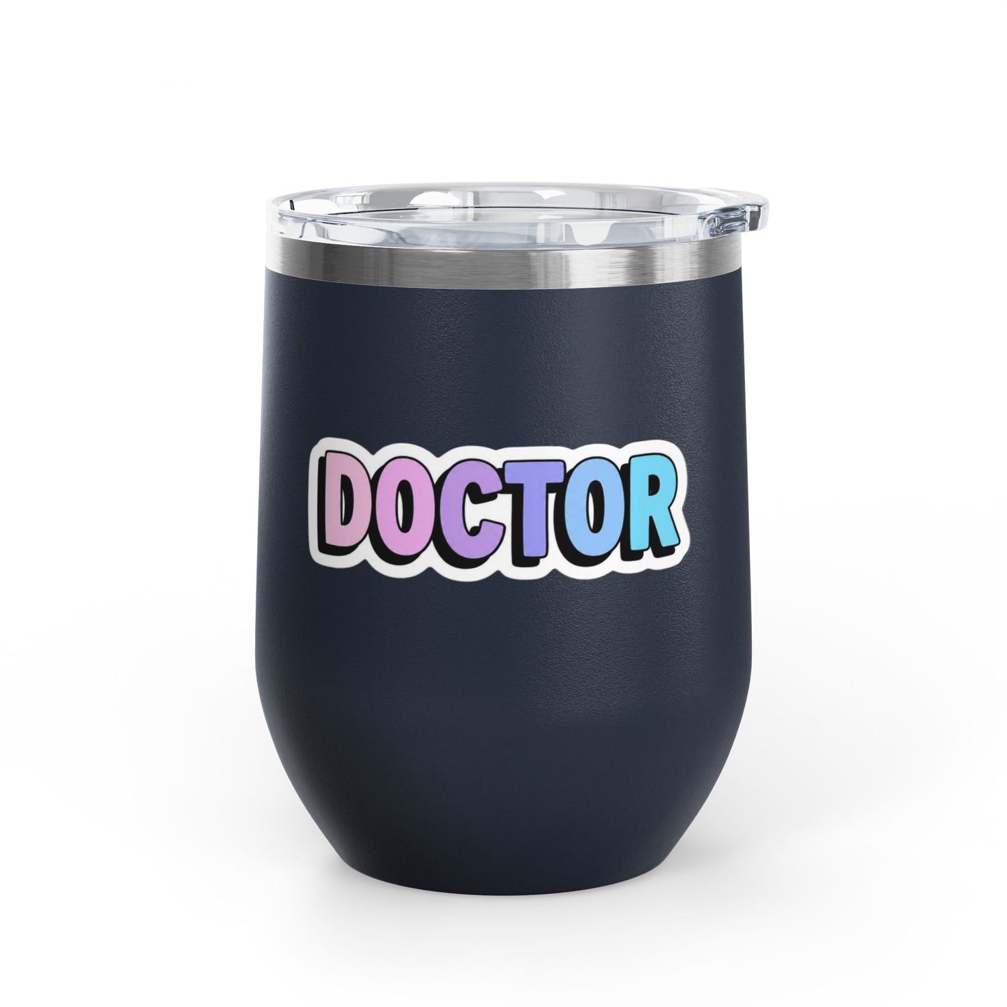 DOCTOR faux sticker Tumbler