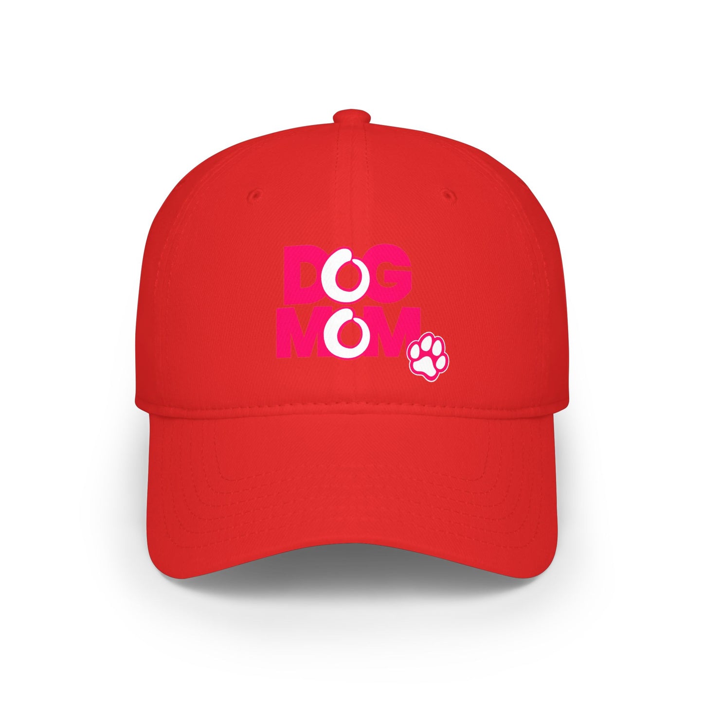 Dog mom pink Baseball Cap