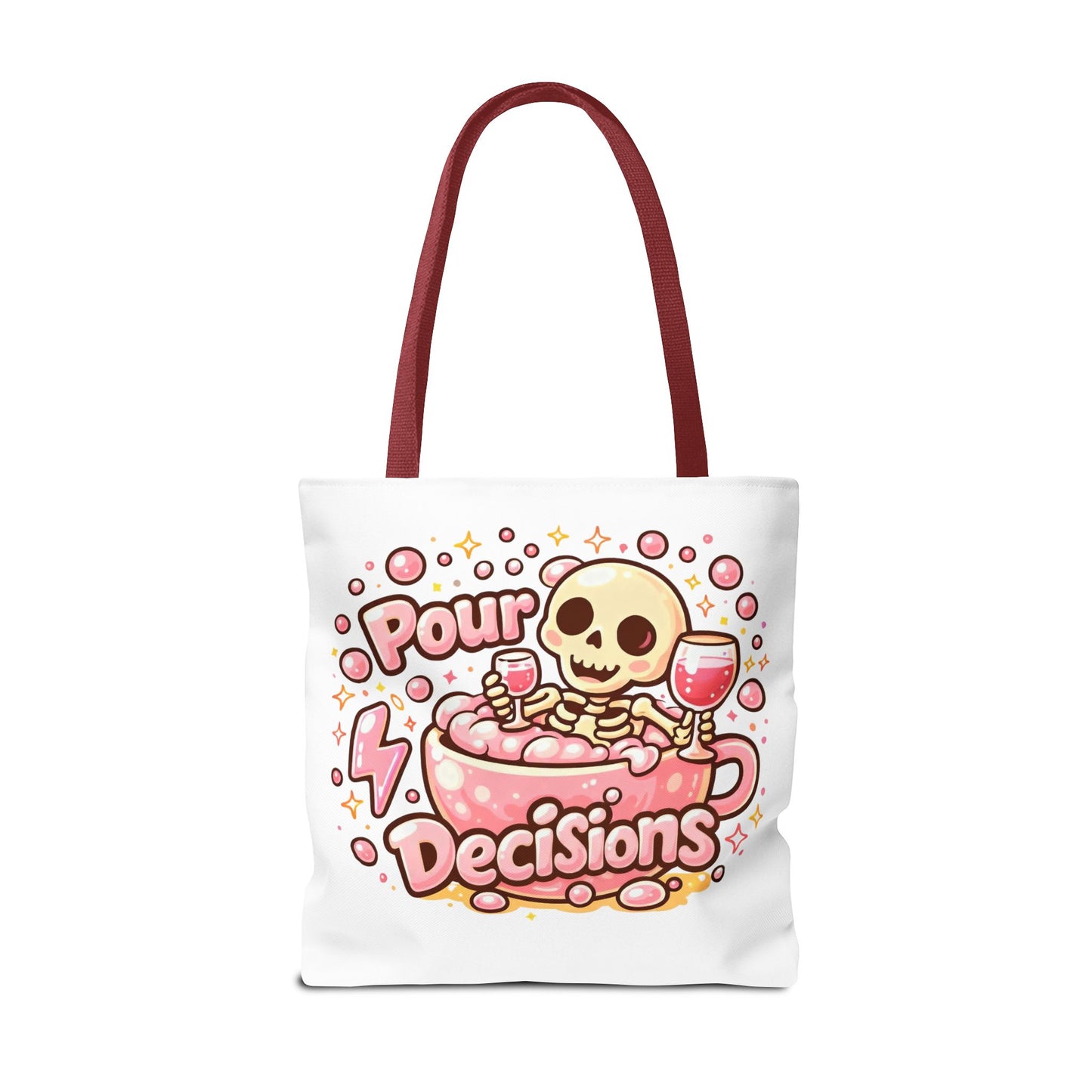 Pour decisions Tote Bag