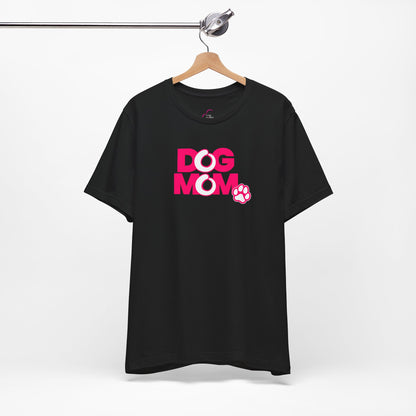 Dog mom pink T-shirt