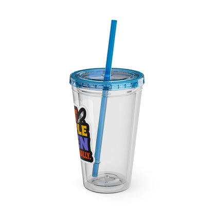 I cut people open professionally Clear Insulated Cup