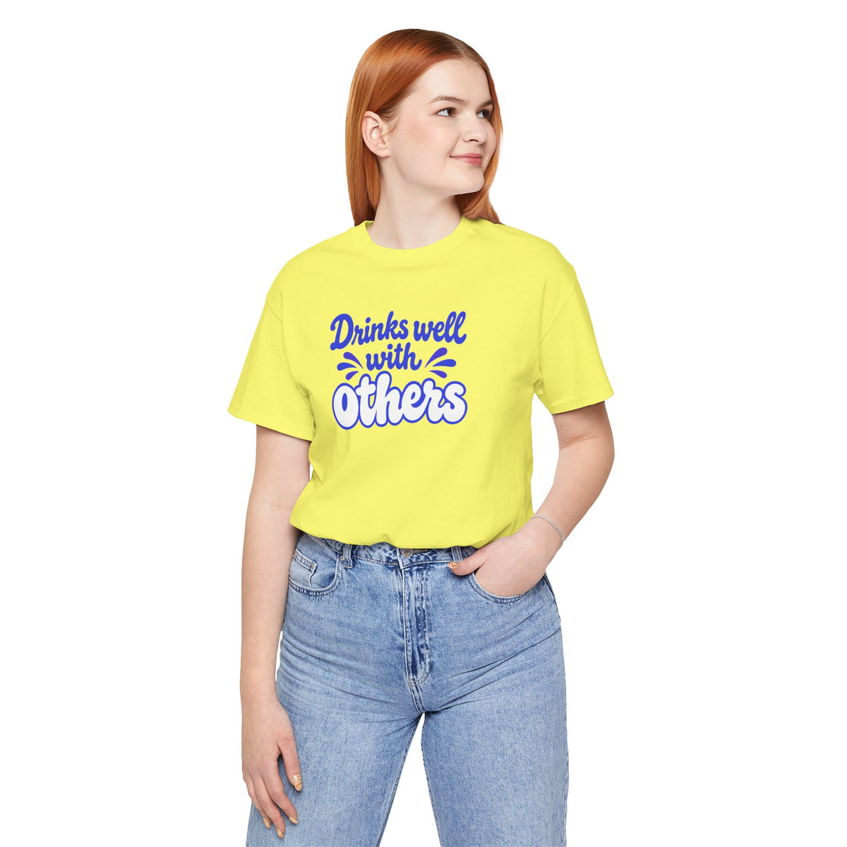 Drinks well with others T-shirt