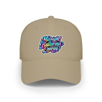 Midnight ballerina energy Baseball Cap