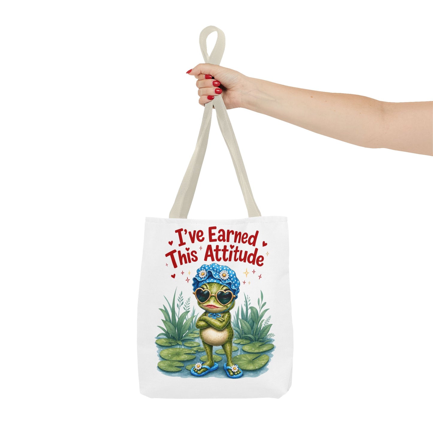 I've earned this attitude Tote Bag