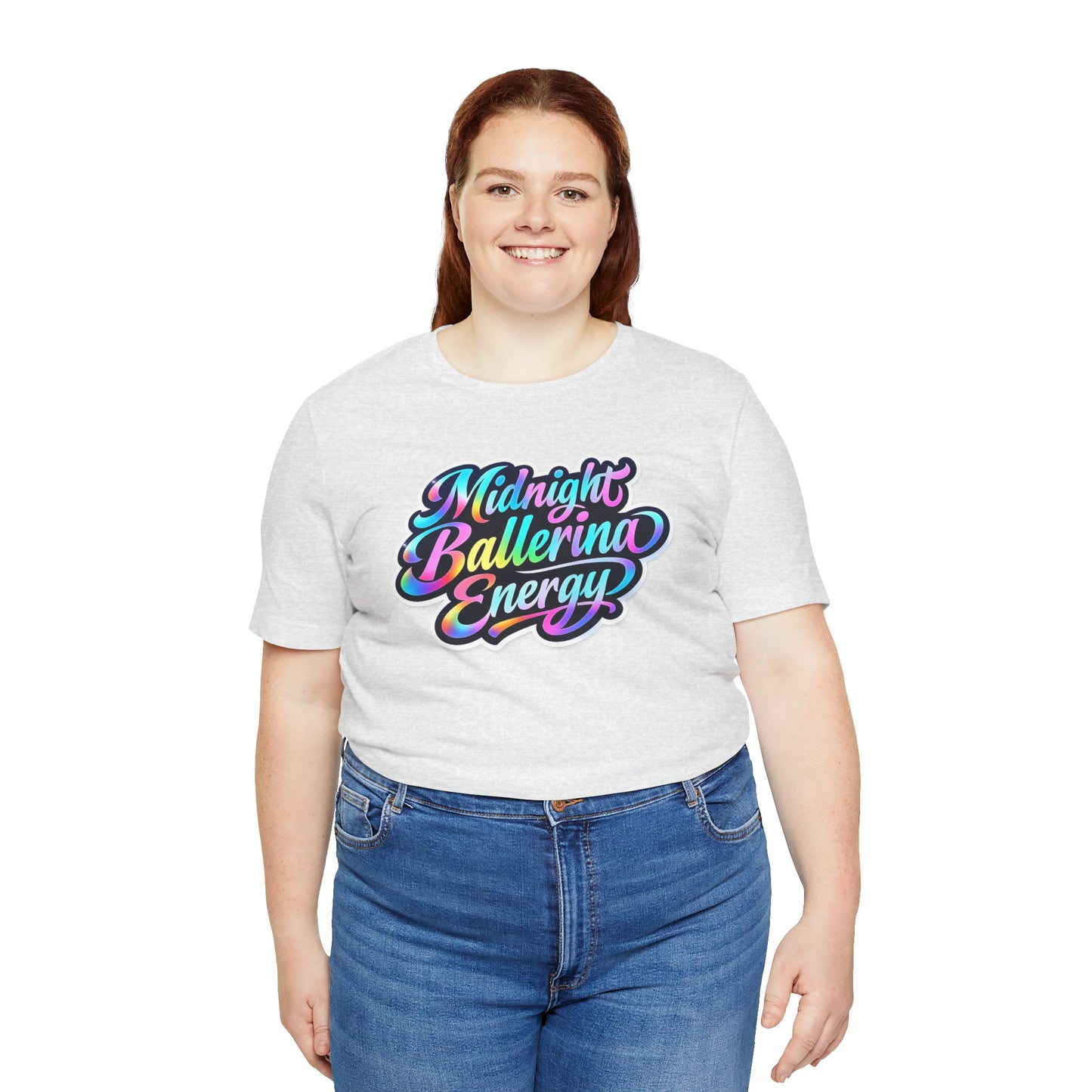 Midnight ballerina energy T-shirt