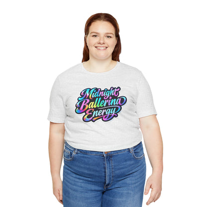 Midnight ballerina energy T-shirt