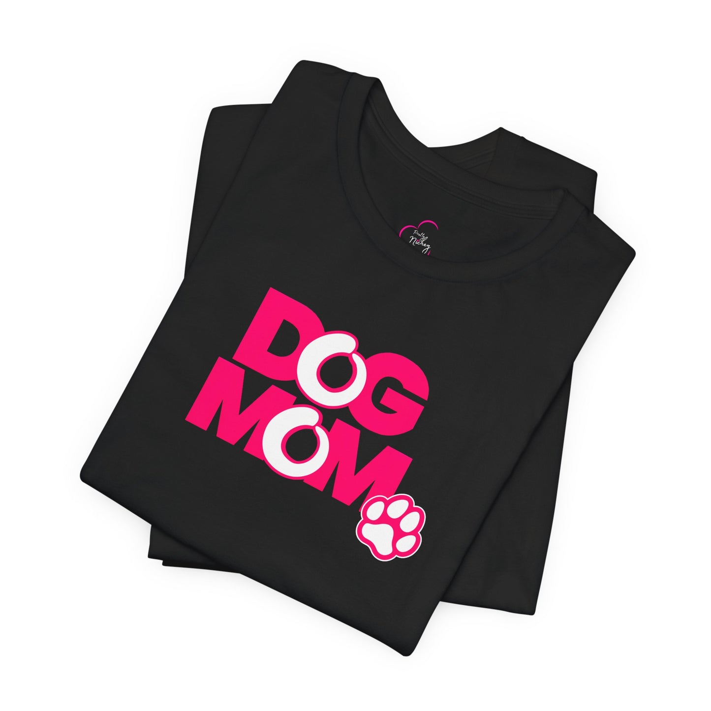 Dog mom pink T-shirt