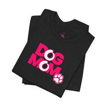 Dog mom pink T-shirt
