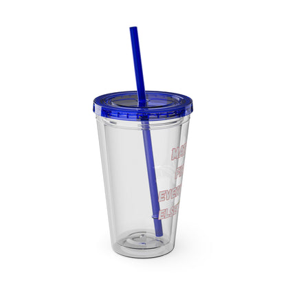Matcha First Everything Else Later Clear Insulated Cup