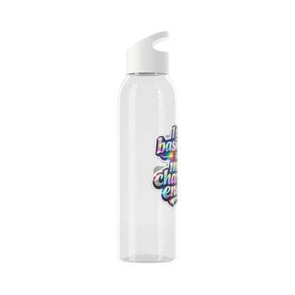 I turn basic sets into main character energy Water Bottle