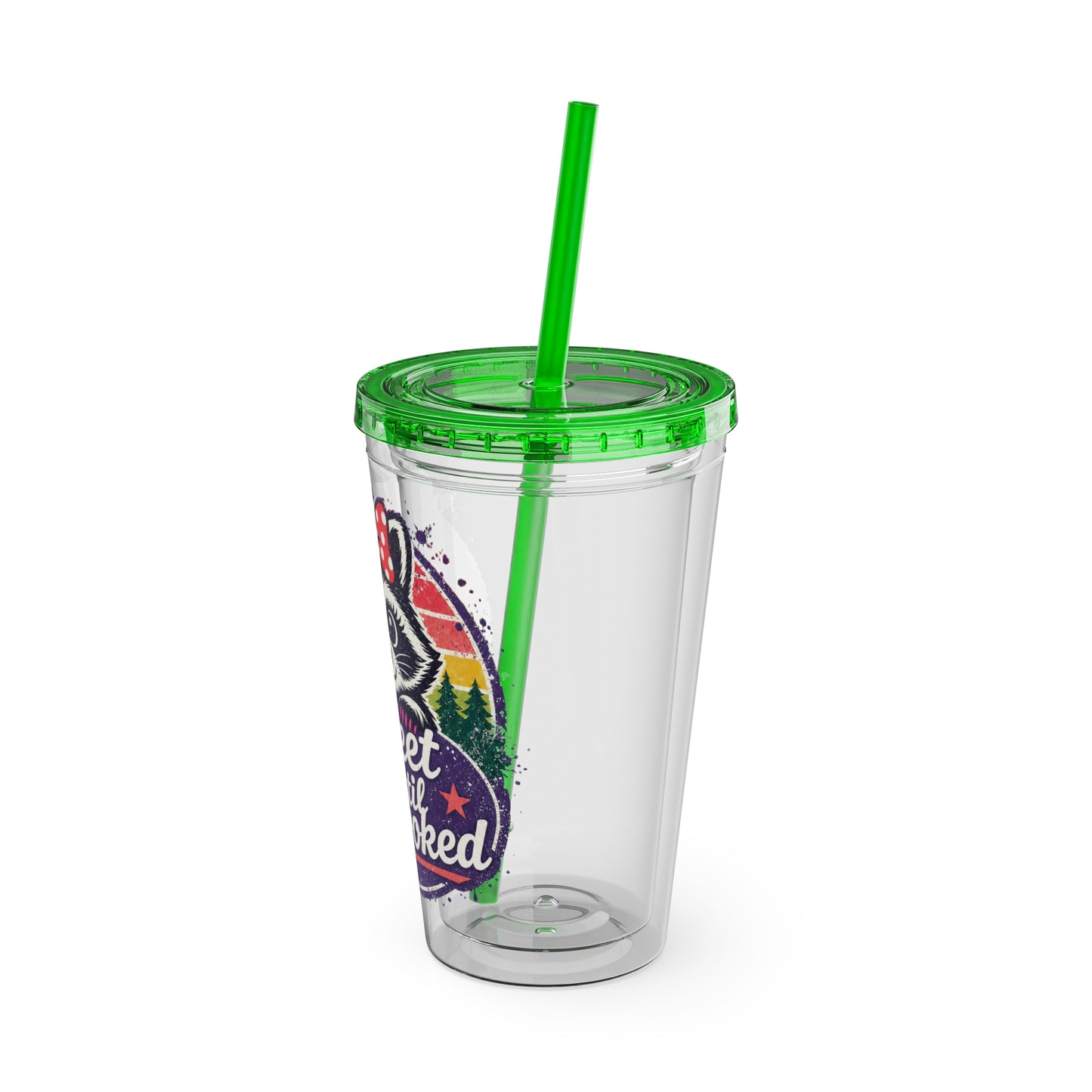 Sweet until provoked Clear Insulated Cup