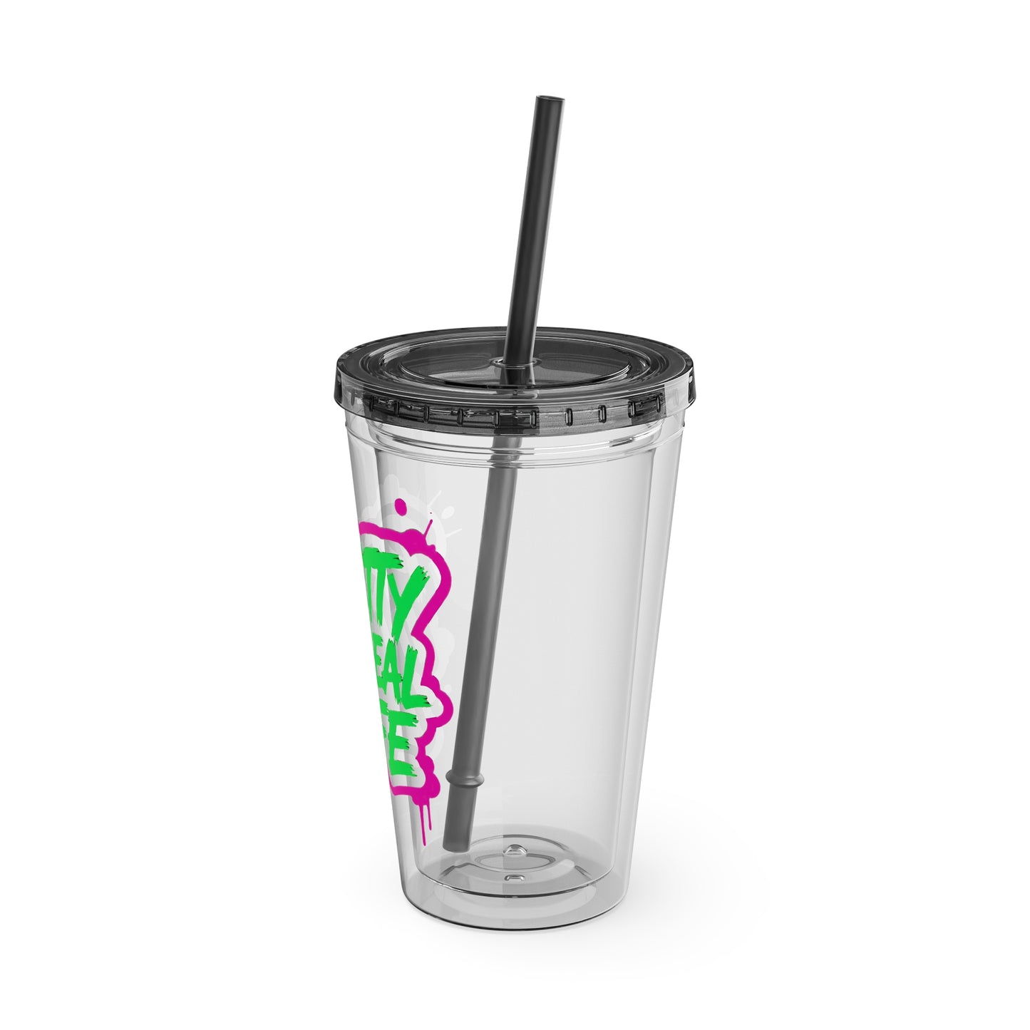 Pretty in real life Clear Insulated Cup