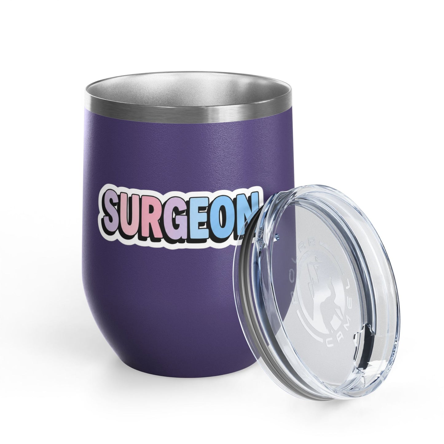 SURGEON faux sticker Tumbler