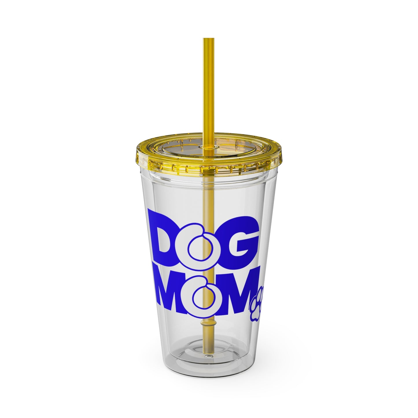Dog mom blue Insulated Cup